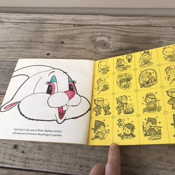 Vintage 1971 Peter Rabbit Book & Record 45 RPM - Picture 7 of 8